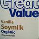 Great Value Vanilla Soymilk