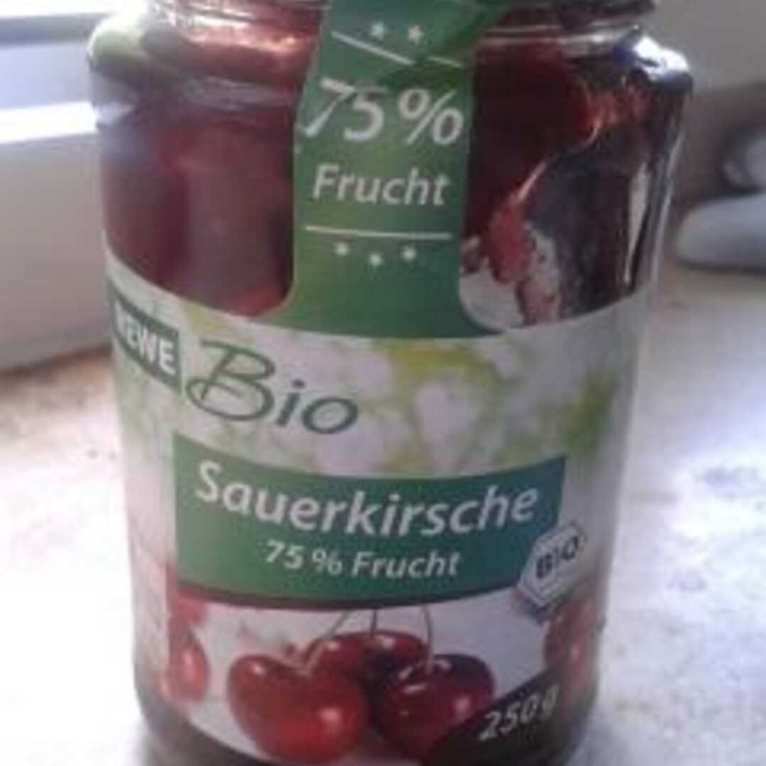 REWE Bio Sauerkirsche 75% Frucht
