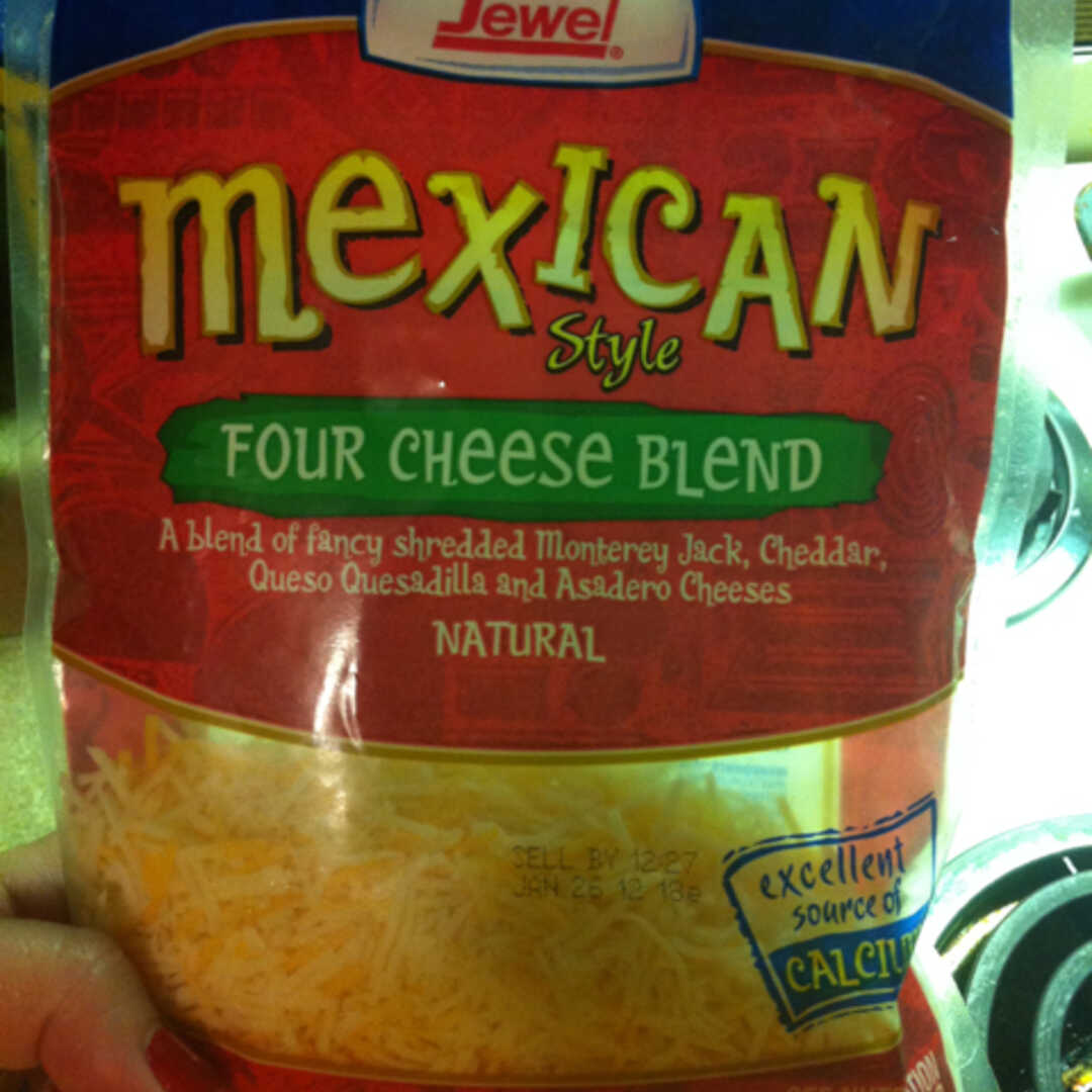 Jewel-Osco Reduced Fat Fancy Shredded Mexican Blend Cheese