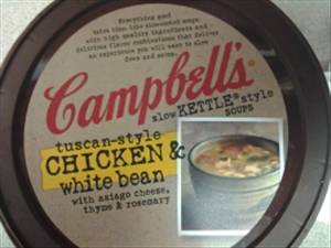 Campbell's Tuscan-Style Chicken & White Bean Soup