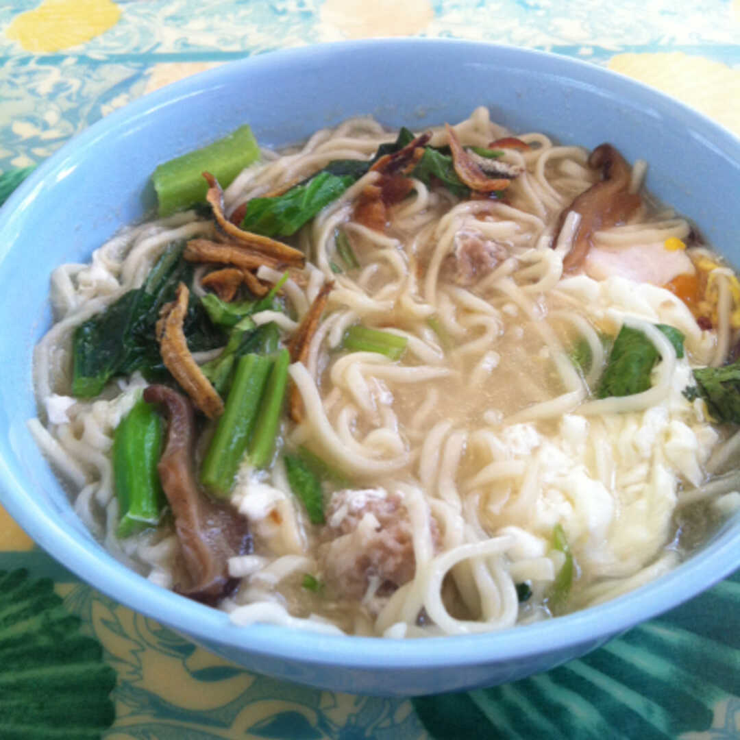 Pork Chow Mein or Chop Suey with Noodles