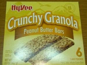 Hy-Vee Crunchy Peanut Butter Granola Bars