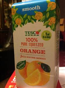 Tesco 100% Pure Squeezed Orange Juice