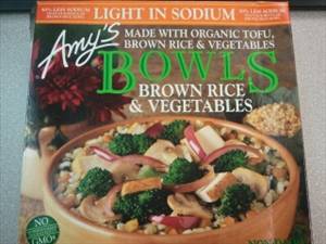 Amy's Light in Sodium Brown Rice & Vegetables