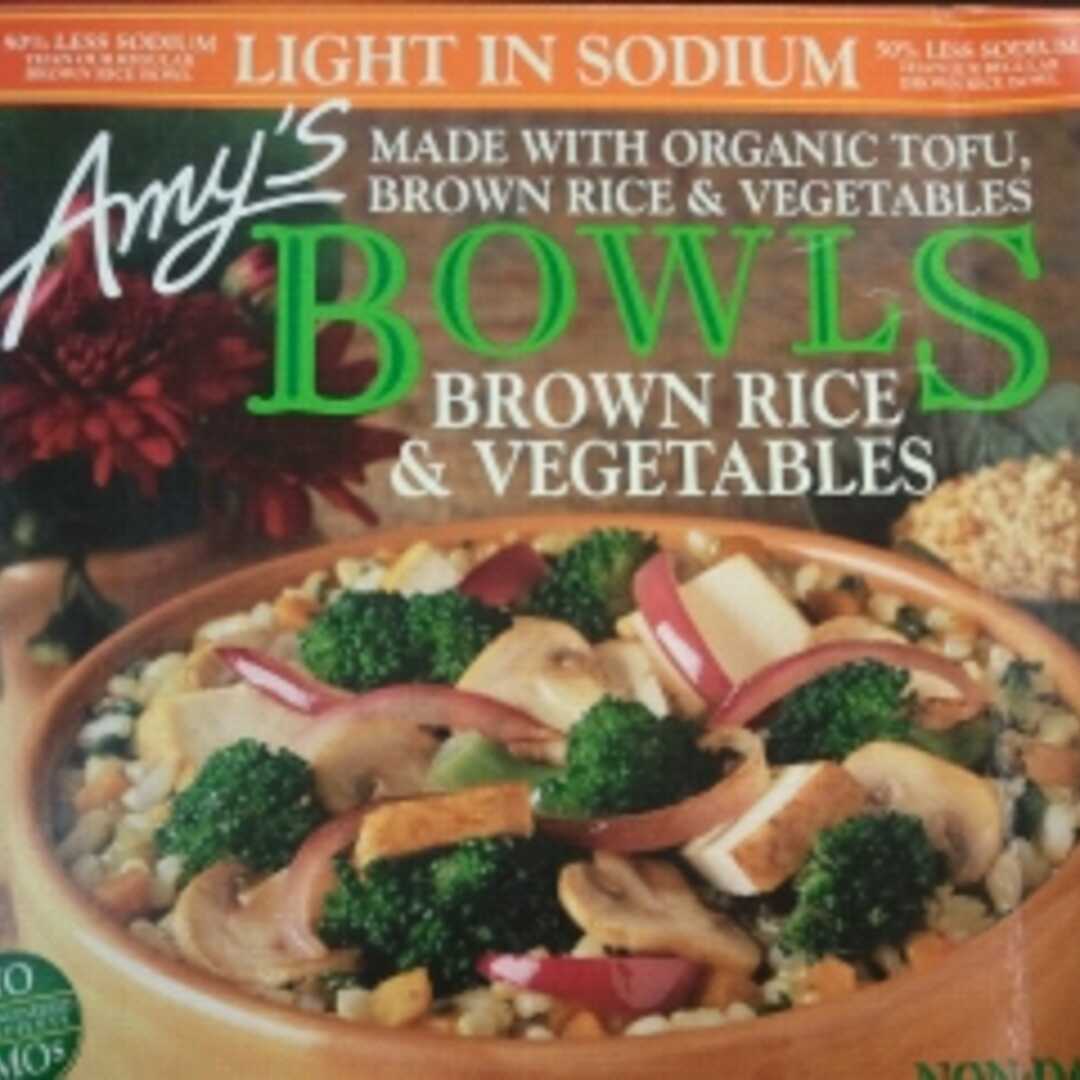 Amy's Light in Sodium Brown Rice & Vegetables