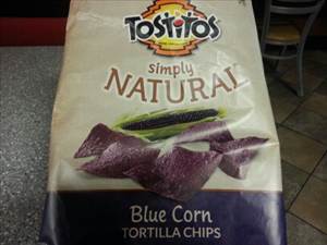 Tostitos Simply Natural Blue Corn Tortilla Chips