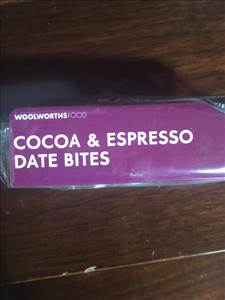 Woolworths Cocoa & Espresso Date Bites