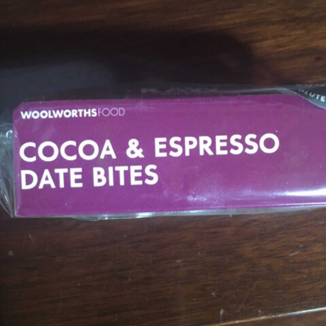 Woolworths Cocoa & Espresso Date Bites