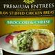 Barber Foods Raw Stuffed Chicken Breasts Broccoli & Cheese
