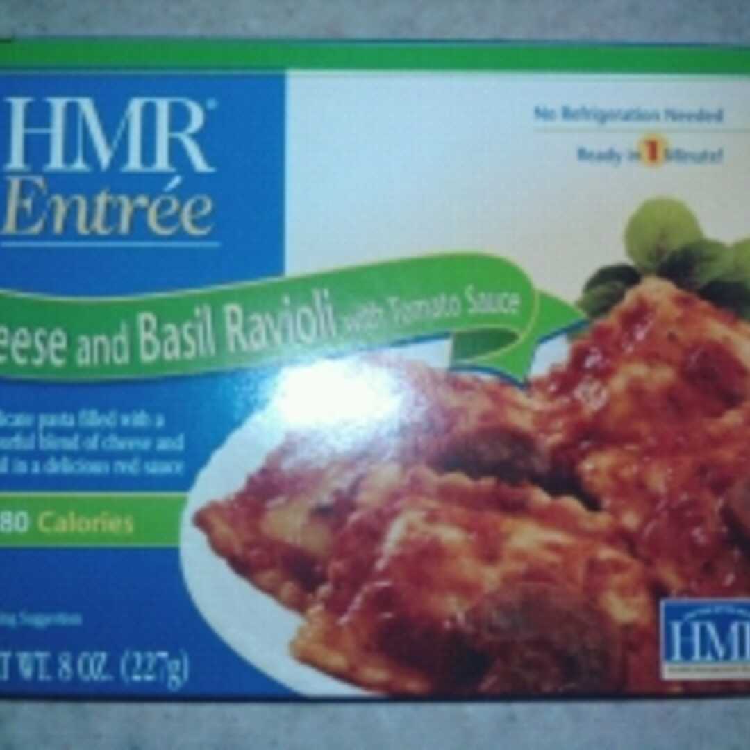 HMR Cheese & Basil Ravioli with Tomato Sauce