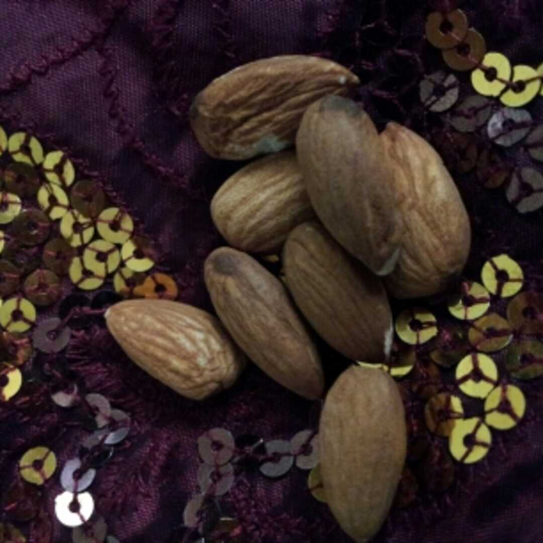 Calories in Almonds (1/4 cup of whole)