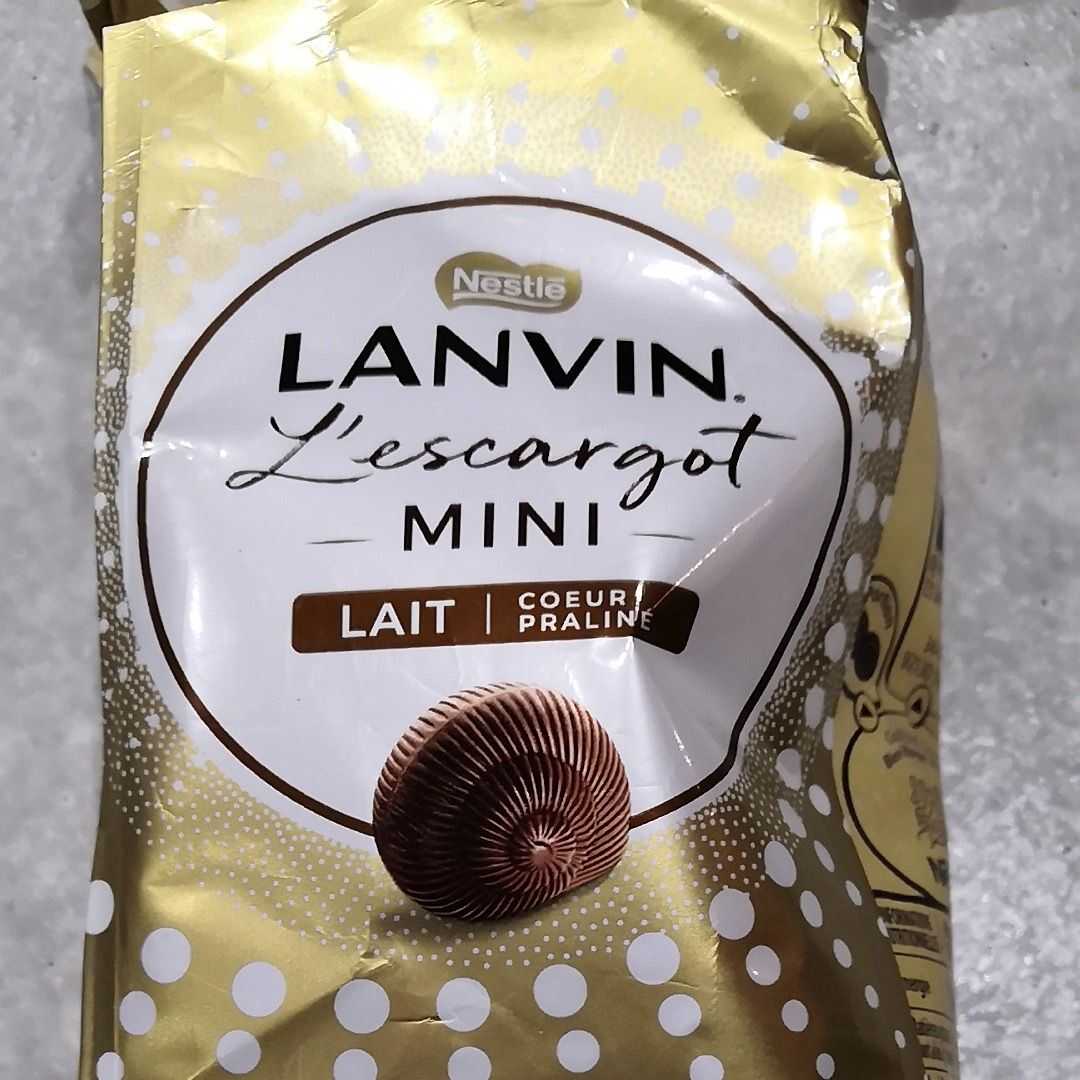 Chocolats Escargots Blancs Lanvin