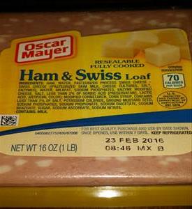 Oscar Mayer Ham & Swiss Loaf