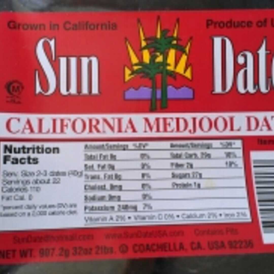 Sun Date California Medjool Dates