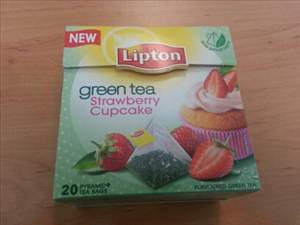 Lipton Green Tea Strawberry Cupcake