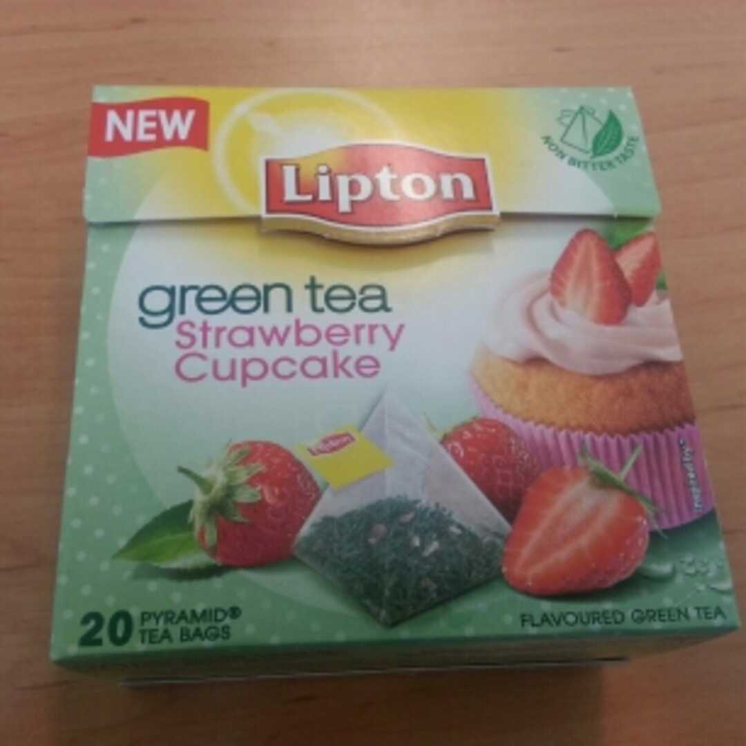 Lipton Green Tea Strawberry Cupcake