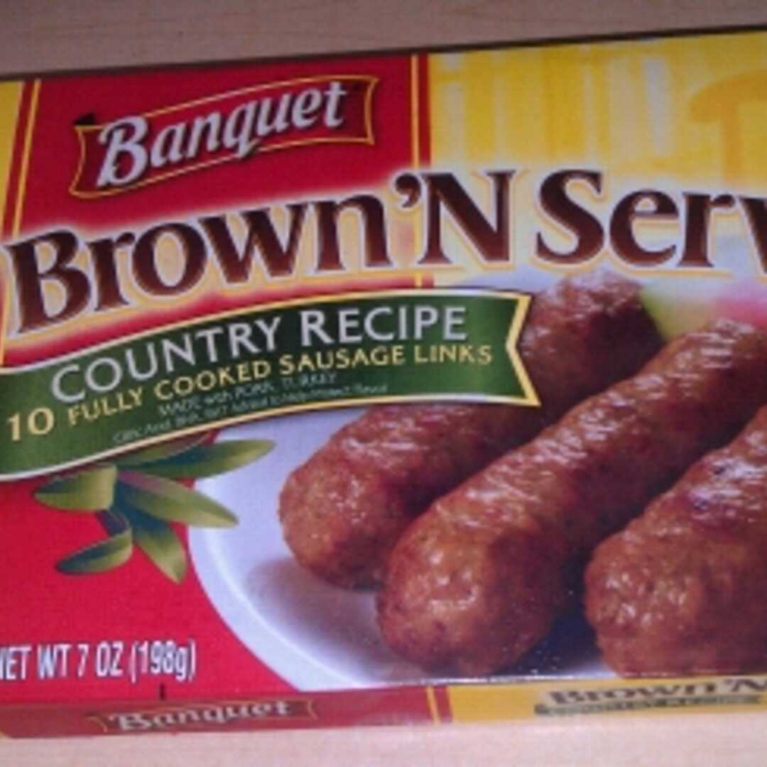 Banquet Brown 'N Serve Country Sausage Links