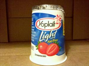 Yoplait Light Fat Free Yogurt - Strawberry