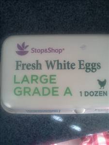 Stop & Shop Fresh White Grade A Large Eggs