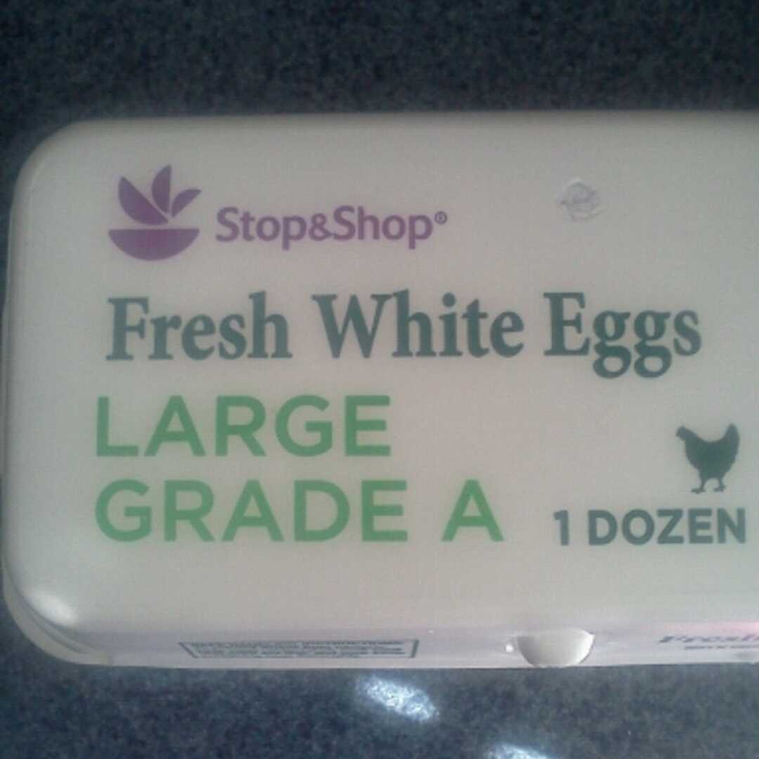 Stop & Shop Fresh White Grade A Large Eggs