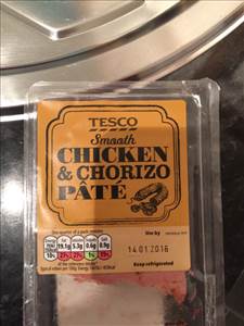 Tesco Smooth Chicken & Chorizo Pate