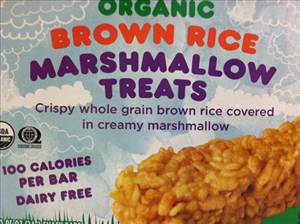 Trader Joe's Organic Brown Rice Marshmallow Treats