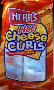Herr's Hot Cheese Puffs