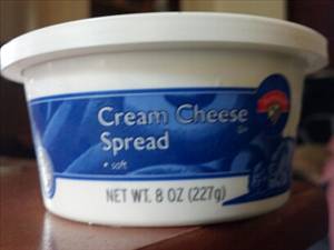 Nonfat or Fat Free Processed Cream Cheese