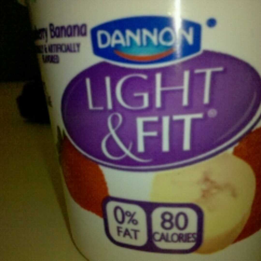 Dannon Light & Fit 0% Plus - Strawberry & Banana
