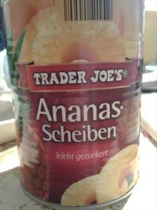 Trader Joe's  Ananas Scheiben