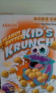Millville Kids Crunch Peanut Butter Cereal