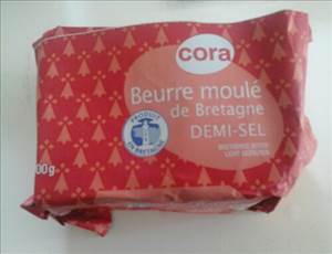 Cora Beurre Moulé de Bretagne Demi-Sel