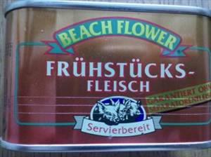 Beach Flower Frühstücksfleisch