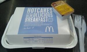 McDonald's Hotcakes with Syrup and Butter
