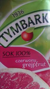 Tymbark Sok z Czerwonych Grejpfrutów