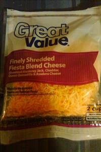 Great Value Finely Shredded Fiesta Blend Cheese