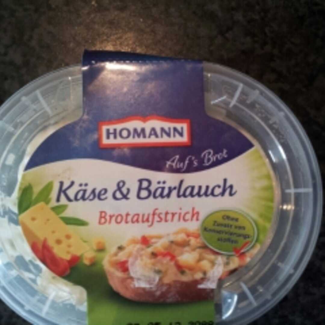 Homann Käse & Bärlauch Brotaufstrich