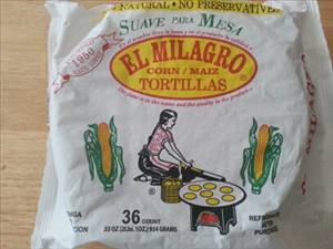 El Milagro Corn Maize Tortillas