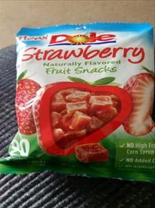 Dole Strawberry Fruit Snacks