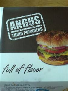 McDonald's Angus Deluxe Third Pounder