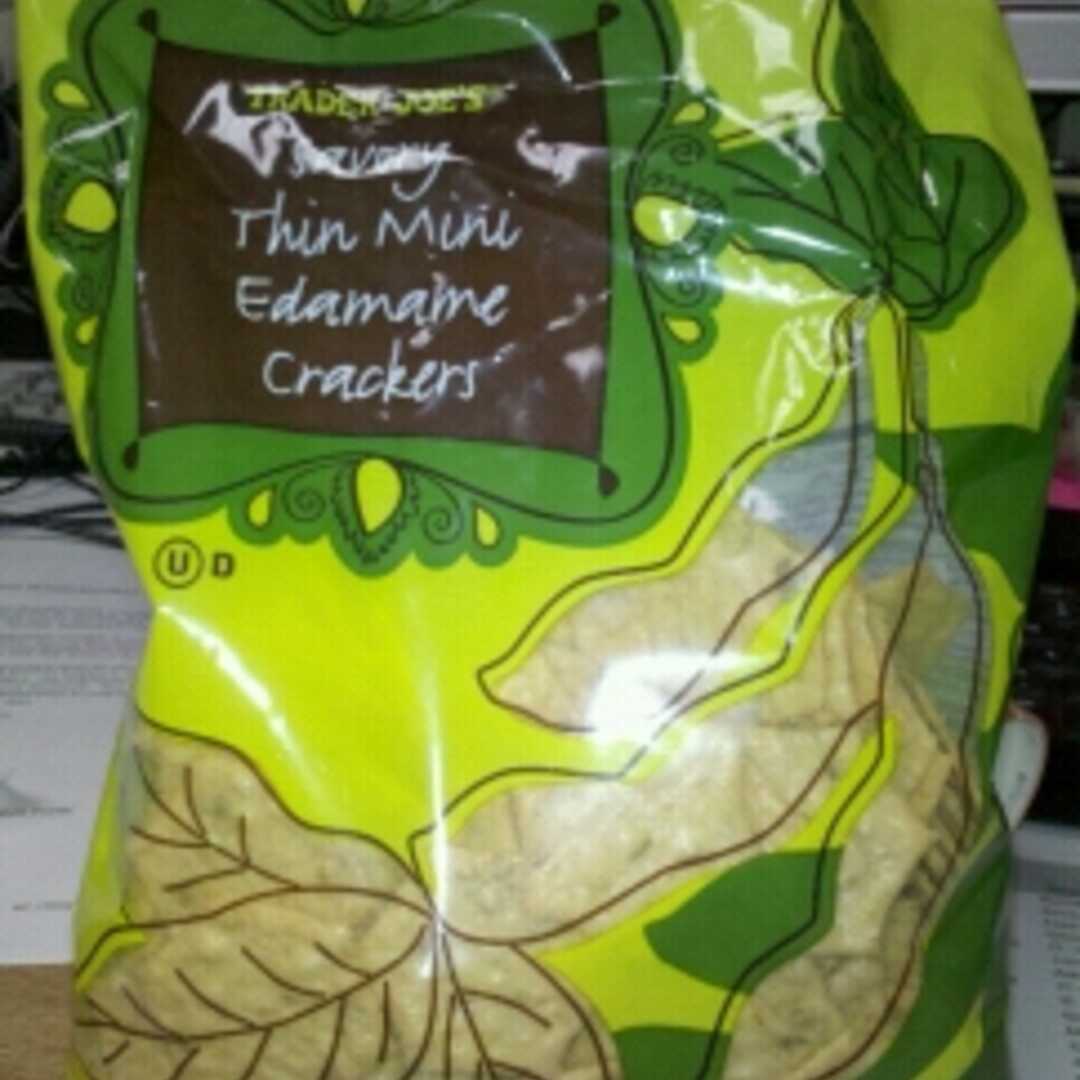 Trader Joe's Savory Thin Mini Edamame Crackers