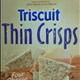 Triscuit Whole Grain Wheat Thin Crisps Baked Crackers