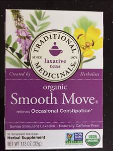 Traditional Medicinals Organic Smooth Move Senna Herbal Tea