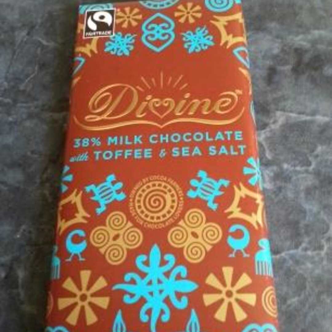Divine 38% Milk Chocolate with Toffee & Sea Salt