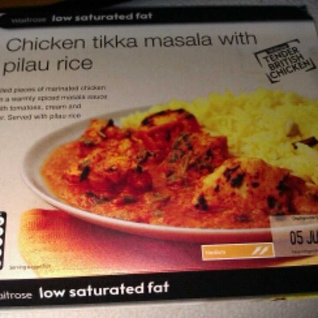 Waitrose Chicken Tikka Masala with Rice