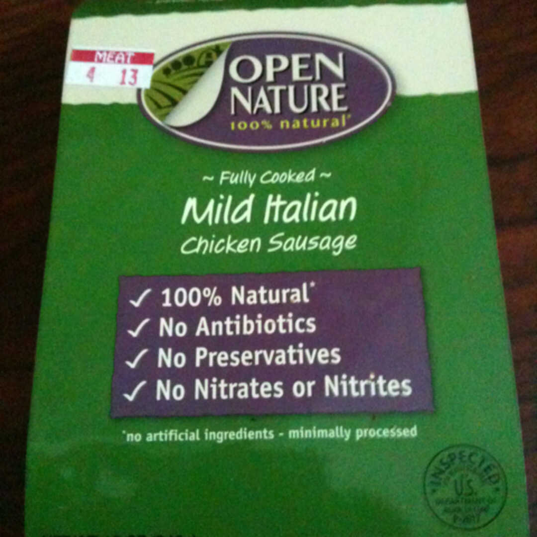 Open Nature Mild Italian Chicken Sausage