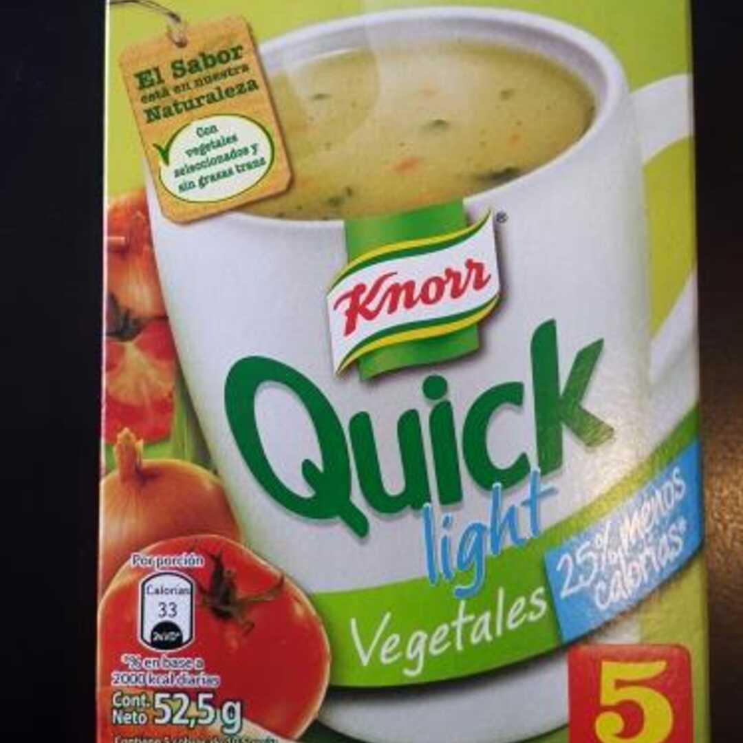 Knorr Sopa Quick Light Vegetales