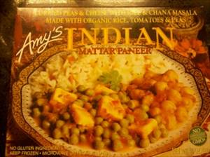 Amy's Indian Mattar Paneer