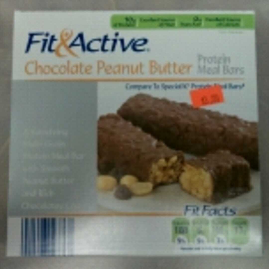 Fit & Active Chocolate Peanut Butter Protein Meal Bar