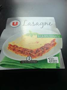 Super U Lasagne à la Bolognaise